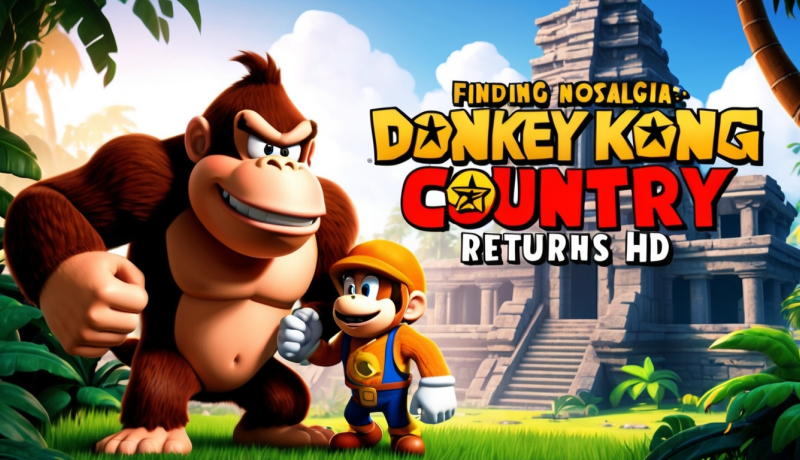 Finding Nostalgia: A Fresh Look at Donkey Kong Country Returns HD